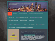 Tablet Screenshot of louisvillehypnosisacademy.com